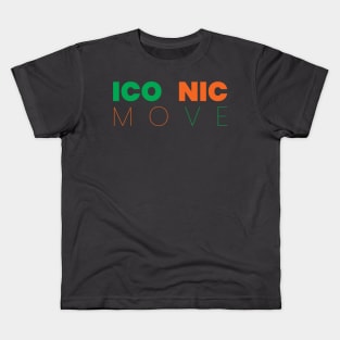 ICONIC MOVE DESIGN BY TEEZTOTALLER Kids T-Shirt